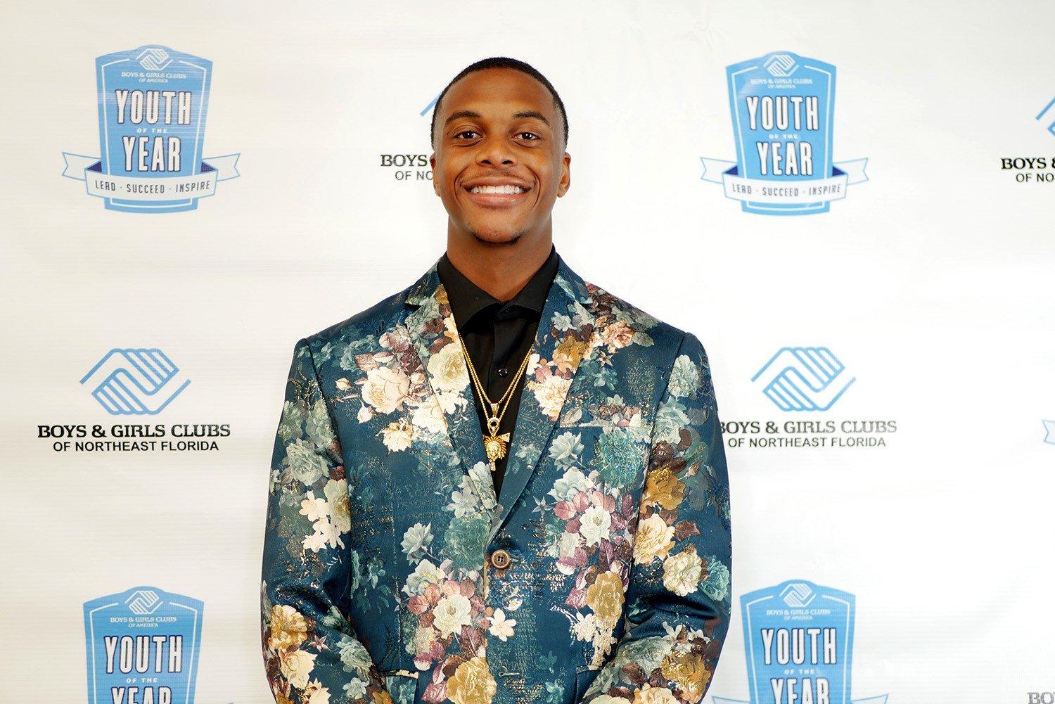 Boys & Girls Clubs of Northeast Florida’s 2021 Youth of the Year winner Michael J. from Ed White High School Boys & Girls Club Teen Center.